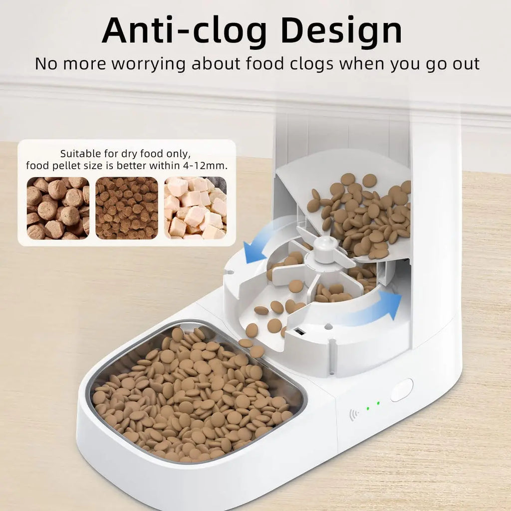 Automatic Cat Feeder Pet With Wifi