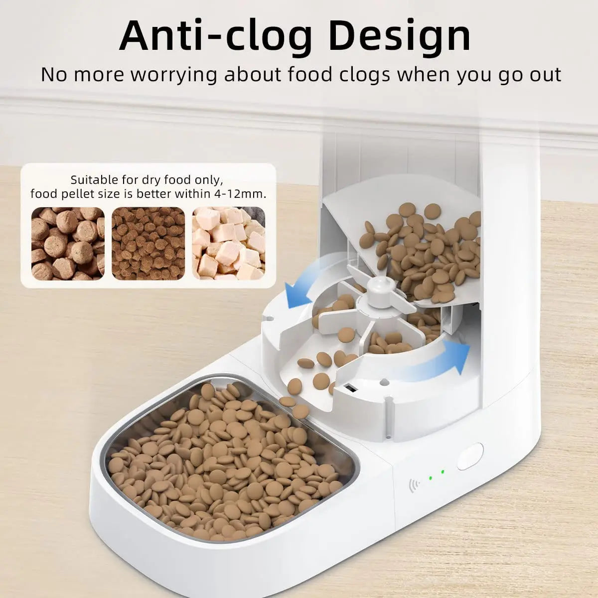Automatic Cat Feeder Pet With Wifi