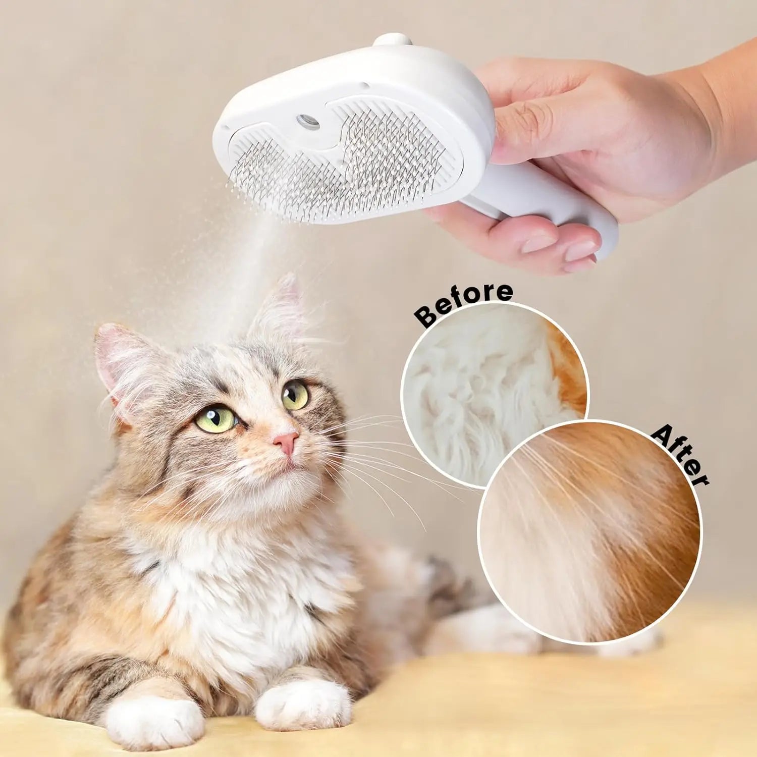 Pet Spray Grooming Comb Remove Floating Hair