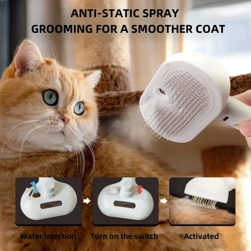Pet Spray Grooming Comb Remove Floating Hair