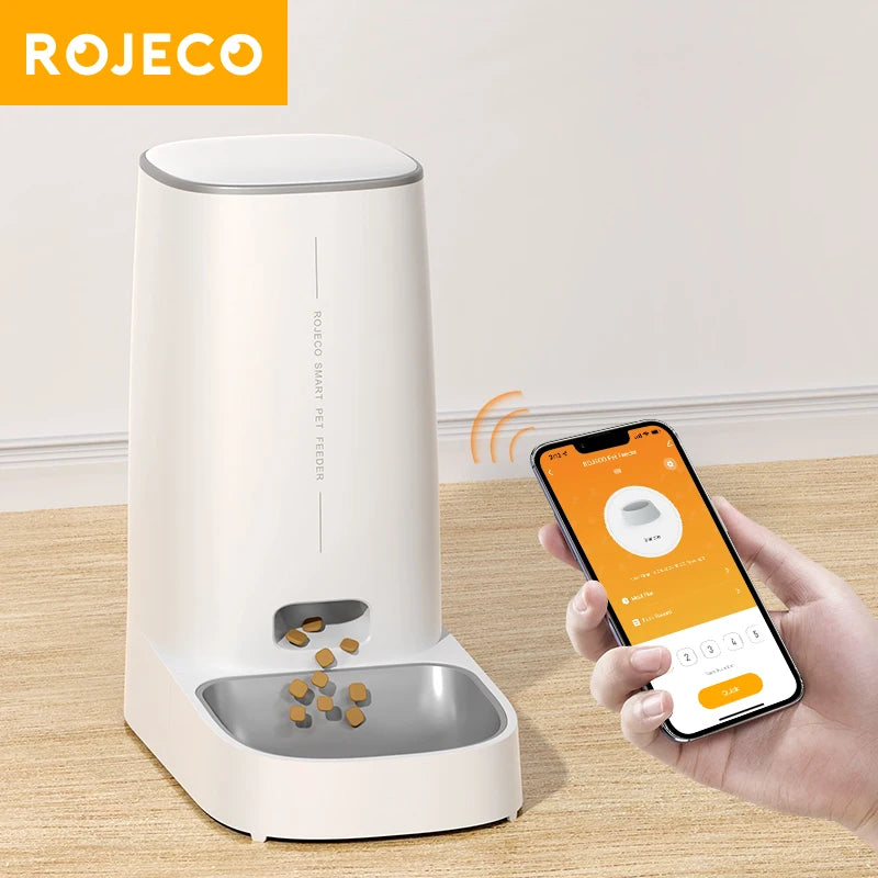 Automatic Cat Feeder Pet With Wifi
